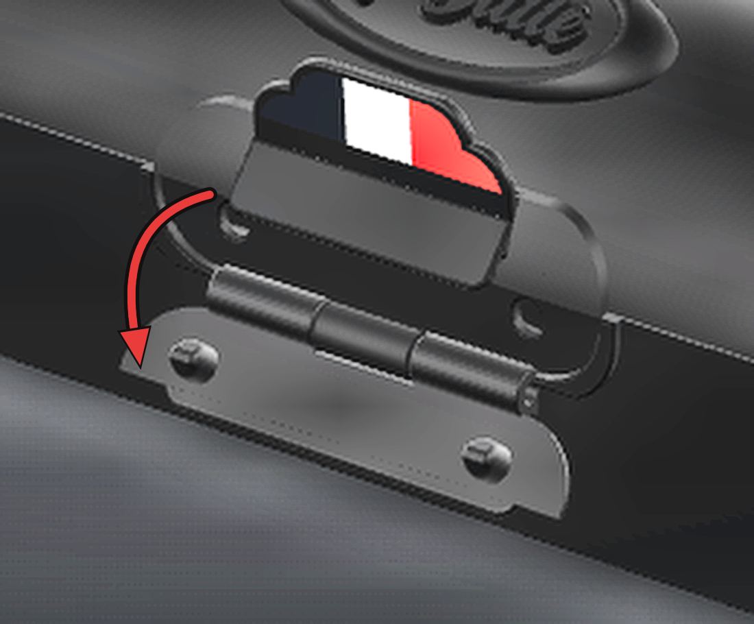Étape 2 — Ouvrir le coffret